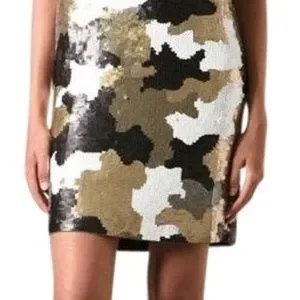 MICHAEL Michael Kors Dresses Michael Kors Sequin Camouflage